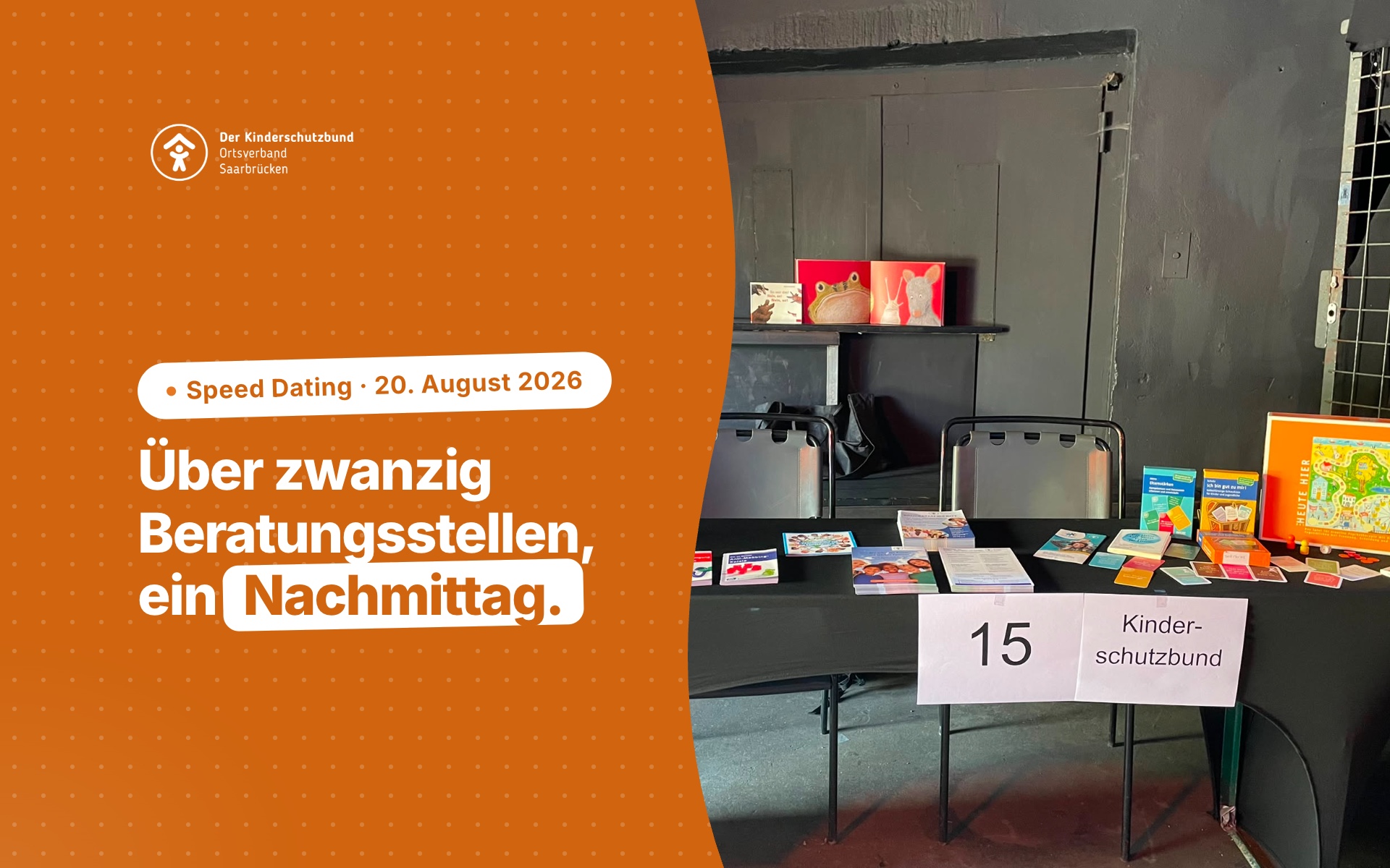 Speed Dating der Beratungsstellen